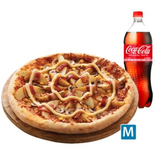 [도미노피자] 포테이토(오리지널)M+ 콜라1.25L