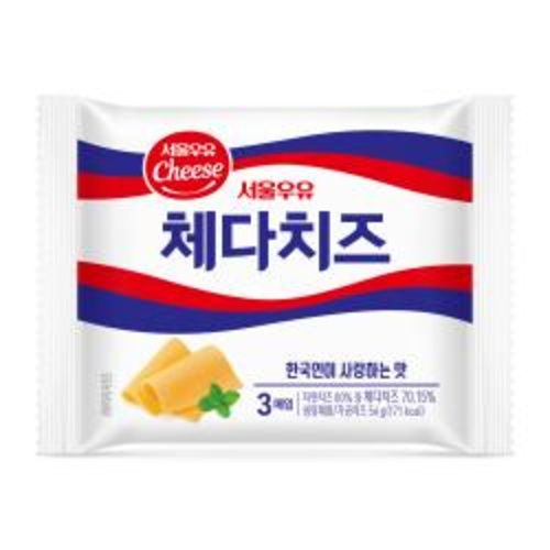 [CU]서울)체다치즈3매입