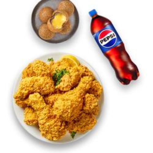 [멕시카나치킨]후라이드+더블치즈볼+콜라1.25L