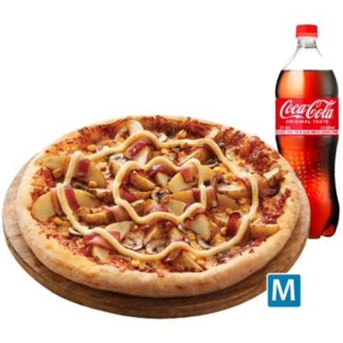 [도미노피자] 포테이토(씬)M+ 콜라1.25L