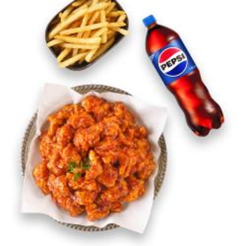 [멕시카나치킨]순살양념치킨+멕시감자+콜라1.25L