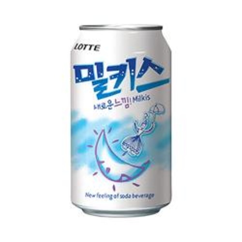 [GS25]롯데)밀키스캔340ML