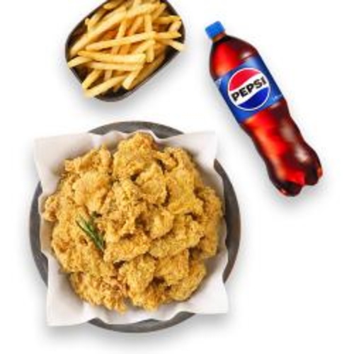 [멕시카나치킨]순살후라이드+멕시감자+콜라1.25L