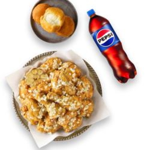 [멕시카나치킨]마늘알마니+단짠감자치즈볼+콜라1.25L