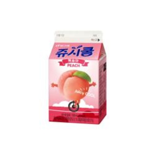 [CU]빙그레)쥬시쿨복숭아180ml