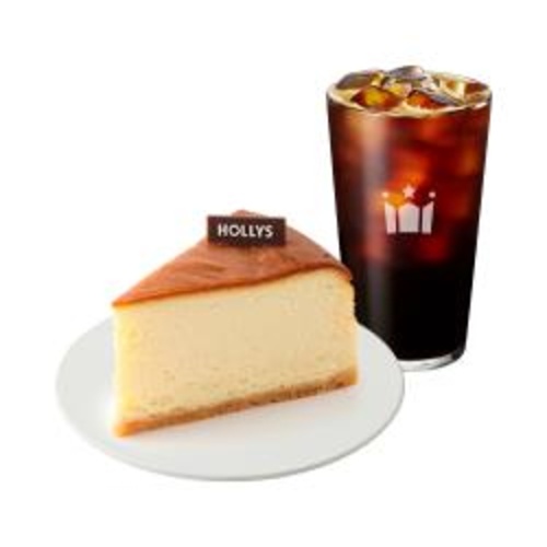 [할리스]너만바라봄 (아메리카노 R + 뉴욕 치즈 케이크)