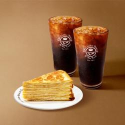 [커피빈][부드러운디저트] 아메리카노 (S) 2 + 밀크레이프