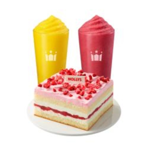 [할리스]애플망고 스무디 + 딸기 스무디 + 딸기 치즈케익 쏘스윗박스