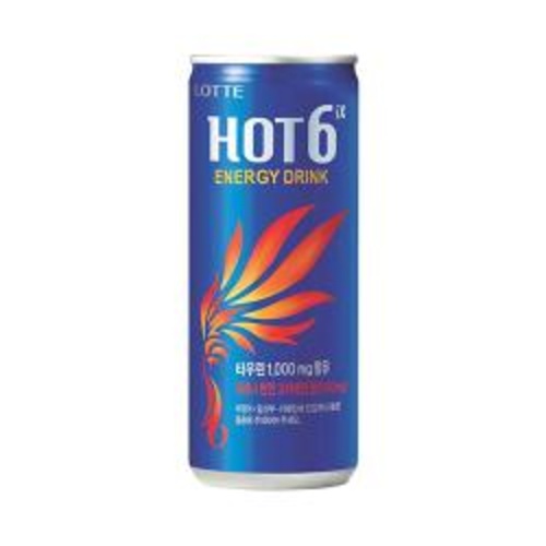[CU]롯데)핫식스캔250ml