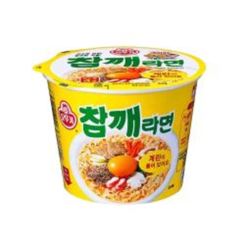 [CU]오뚜기)참깨라면컵